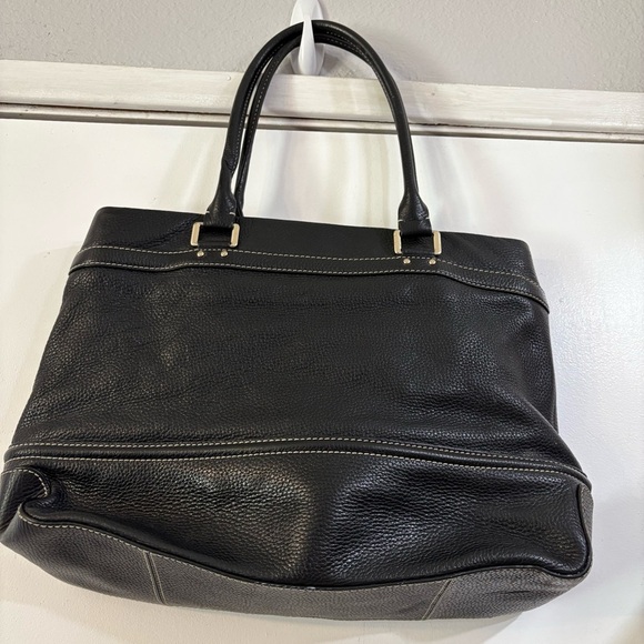 Kate Spade Blakely Andover Black Pebbled Leather Tote Shopper Travel Bag Large - Picture 3 of 12